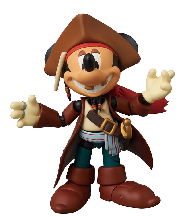 Mickey Mouse (No. 49, Jack Sparrow), Pirates Of The Caribbean, Medicom Toy, Action/Dolls